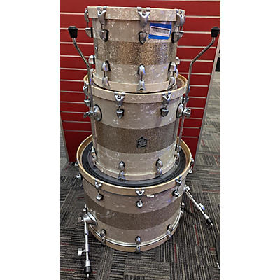 SJC Drums Custom 3 Piece Mohogany Kit Drum Kit