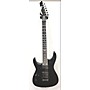 Used Dean Custom 550 Floyd Rose Left Handed Electric Guitar Classic Black