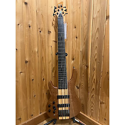 Wolf Custom 6 String Left Handed Electric Bass Guitar
