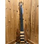 Used Wolf Custom 6 String Left Handed Electric Bass Guitar Natural