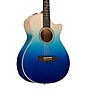 Taylor Custom All Urban Ash 12-Fret Grand Concert Acoustic-Electric Guitar Ombre Blue 1209223001