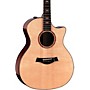 Taylor Custom Bearclaw Sitka Spruce-Tiger Myrtle Grand Auditorium Acoustic-Electric Guitar Natural