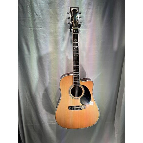 Martin Custom DC Aura Acoustic Electric Guitar Natural