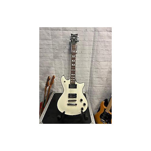 Schecter Guitar Research Custom Dbl Cut Solid Body Electric Guitar White