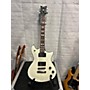 Used Schecter Guitar Research Custom Dbl Cut Solid Body Electric Guitar White