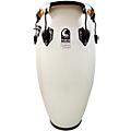 Toca Custom Deluxe Fiberglass Conga Margarita Blanca With Black Mirror Chrome Hardware 12.50 in.11.75 in.