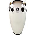 Toca Custom Deluxe Fiberglass Conga Margarita Blanca With Black Mirror Chrome Hardware 12.50 in.12.50 in.