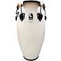 Toca Custom Deluxe Fiberglass Conga Margarita Blanca With Black Mirror Chrome Hardware 12.50 in.