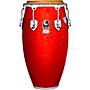 Toca Custom Deluxe Solid Fiberglass Congas 12.50 in. Red Sparkle