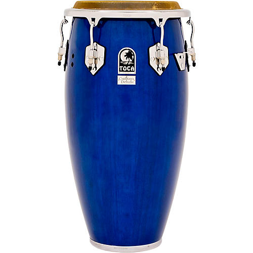 Toca Custom Deluxe Wood Shell Congas 11.75 in. Blue