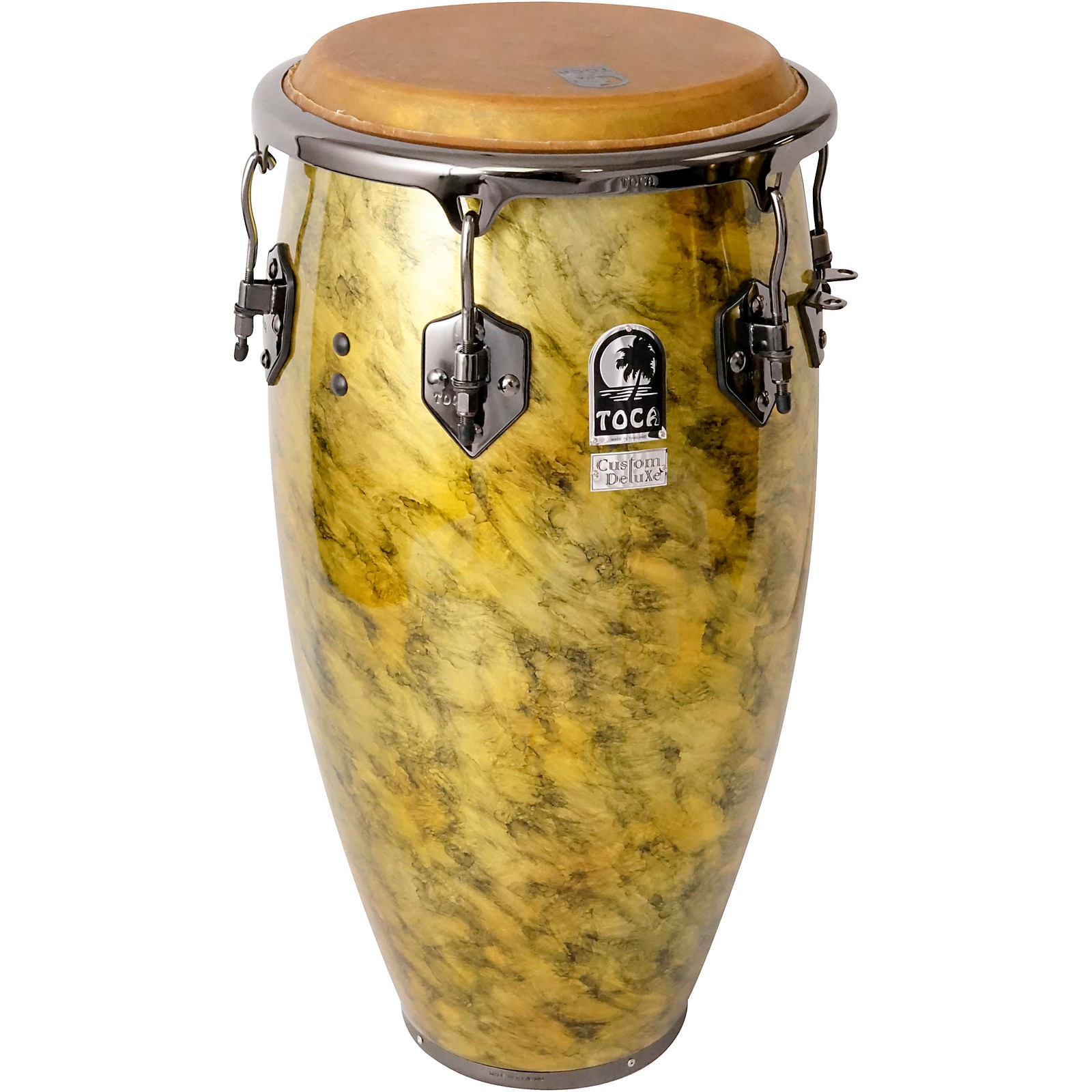 Toca Custom Deluxe Wood Shell Congas 11.75 in. Sahara Gold Musician's