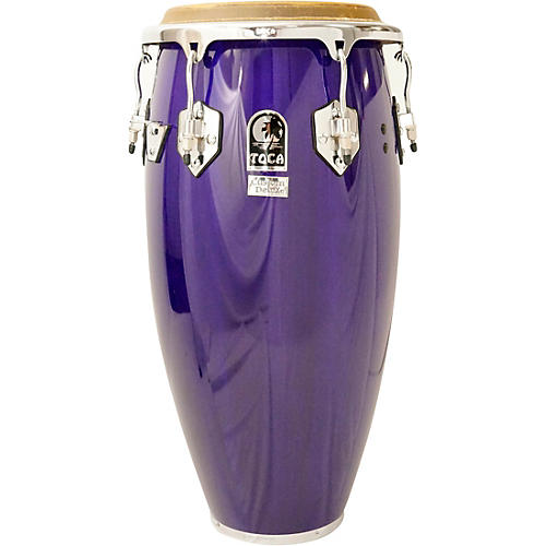 Toca Custom Deluxe Wood Shell Congas 12.50 in. Purple
