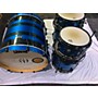 Used Shine Custom Drums & Percussion Custom Drum Kit Blue