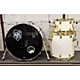 Used SJC Drums Custom Drum Kit Alpine White