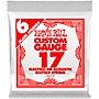 Ernie Ball Custom Gauge 1017 .017GA Single Acoustic or Electric String