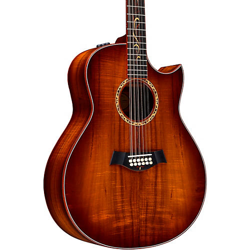 Taylor Custom Grand Orchestra 12-String #11094 A-Grade Koa Acoustic-Electric Guitar Shaded Edge Burst