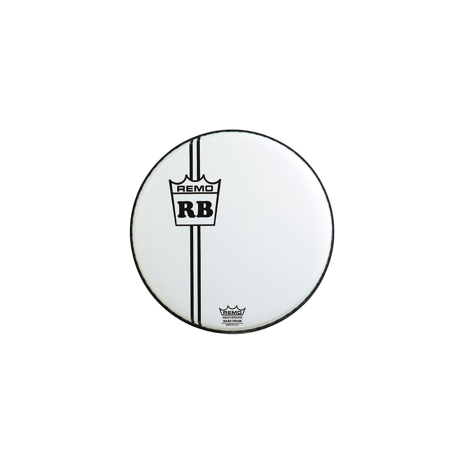 Remo Custom Graphic Vintage Crown Resonant Bass Drum Musician's Friend