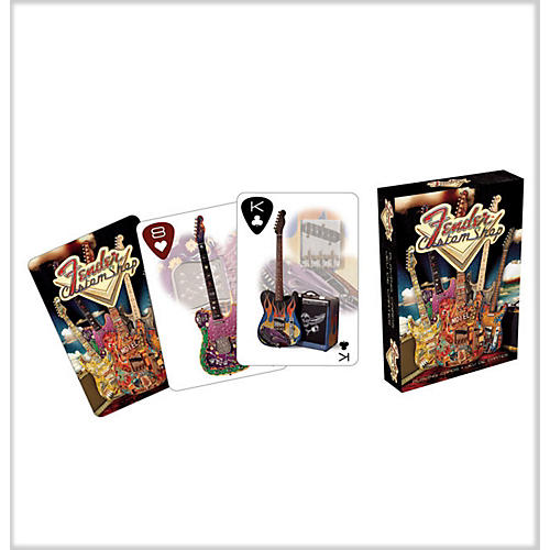 Custom Guitar Shop Playing Cards