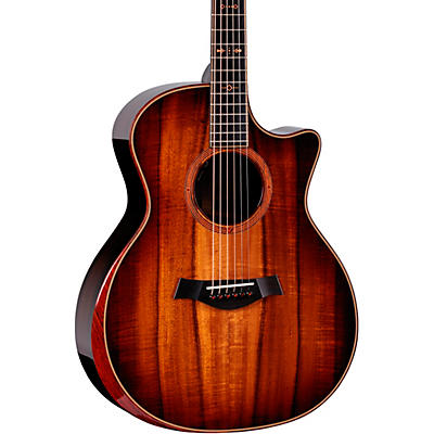 Taylor Custom Hawaiian Koa-Indian Rosewood Grand Auditorium Acoustic-Electric Guitar