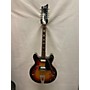 Used Univox Custom Hollow Body Electric Guitar 3 Color Sunburst