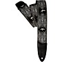 PRS Custom Jacquard Birds Fleur Guitar Strap Charcoal 2 in.