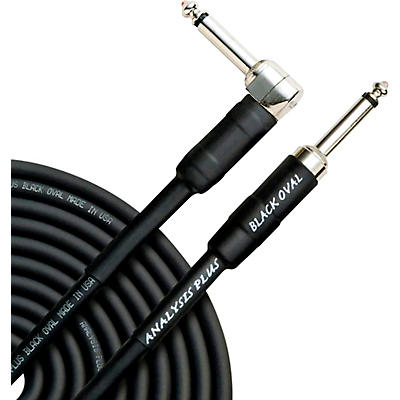 Analysis Plus Custom Pro Oval Studio Instrument Cable, 1/4 TRS-M to XLR-M