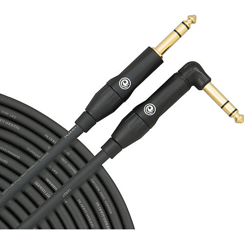 Custom Pro Stereo Right Angle Instrument Cable