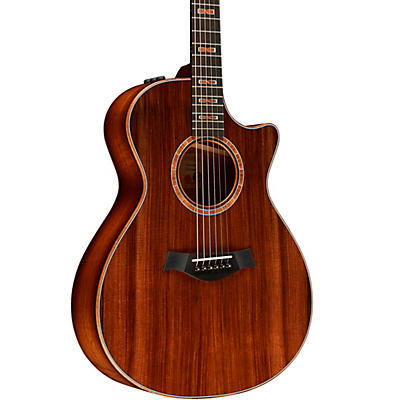 Taylor Custom Redwood-Figured Hawaiian Koa Grand Concert Acoustic-Electric Guitar