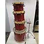 Used Spaun Custom Series Drum Kit CHERRY SATIN