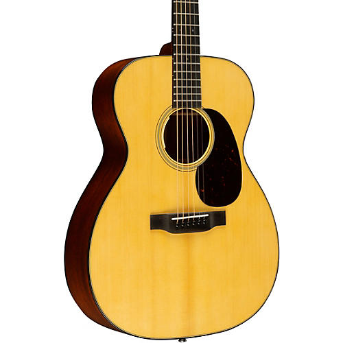 Martin Custom Shop 18 Style Adirondack Spruce-Mahogany Auditorium Acoustic-Electric Guitar Natural