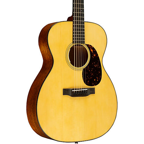 Martin Custom Shop 18 Style Adirondack Spruce-Mahogany Auditorium Acoustic-Electric Guitar Natural