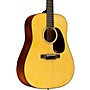 Martin Custom Shop 18 Style Adirondack Spruce-Mahogany Dreadnought Acoustic-Electric Guitar Natural