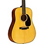 Martin Custom Shop 18 Style Adirondack Spruce-Mahogany Dreadnought Acoustic-Electric Guitar Natural 2876324