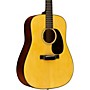 Martin Custom Shop 18 Style Adirondack Spruce-Mahogany Dreadnought Acoustic-Electric Guitar Natural 2876331