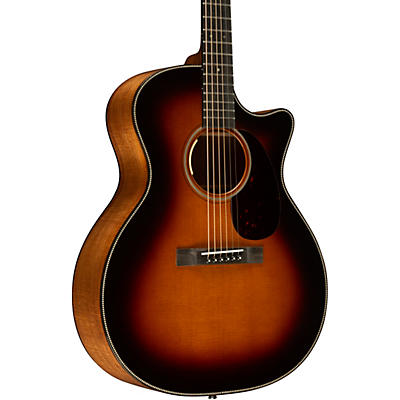 Martin Custom Shop 18 Style Sitka Spruce VTS-Flamed Tasmanian Blackwood Grand Performance Acoustic-Electric Guitar