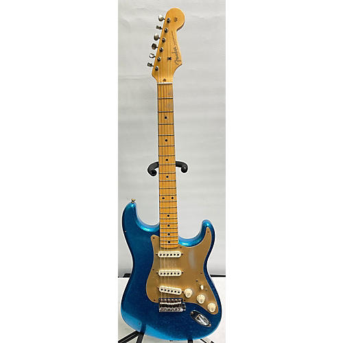 Fender Custom Shop 1957 Journeyman Stratocaster Solid Body Electric Guitar Sparkle Blue