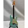 Used Fender Custom Shop 1960s Light Relic Stratocaster Solid Body Electric Guitar Daphne Blue