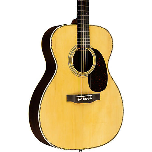 Martin Custom Shop 28 Style Adirondack Spruce-East Indian Rosewood Auditorium Acoustic-Electric Guitar Natural