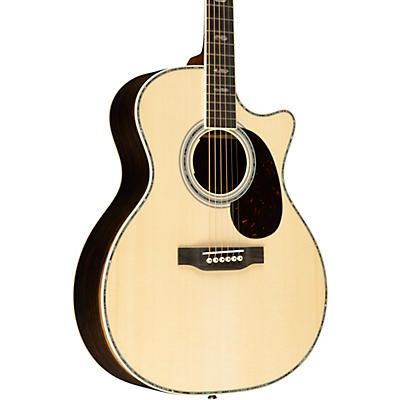 Martin Custom Shop 41 Style Adirondack Spruce-Ziricote Grand Performance Acoustic-Electric Guitar