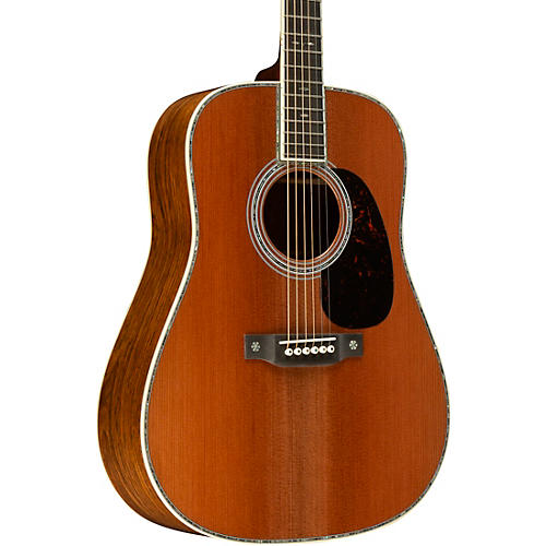 Martin Custom Shop 42 Style Sinker Redwood-Guatemalan Rosewood Dreadnought Acoustic Guitar Natural