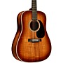 Martin Custom Shop 45 Style All Highly Flamed Koa Dreadnought Acoustic Guitar Natural