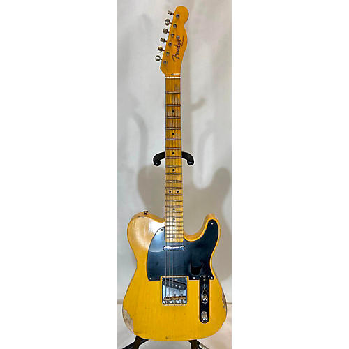 Fender Custom Shop '52 Telecaster Relic Solid Body Electric Guitar Butterscotch
