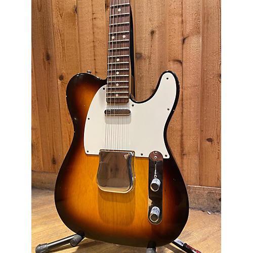 Fender Custom Shop 59 Telecaster Journeyman Relic Solid Body Electric Guitar Faded Chocolate 3 Tone Sunburst
