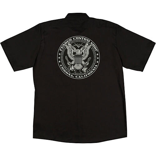 Fender Custom Shop Eagle Workshirt X Large Black