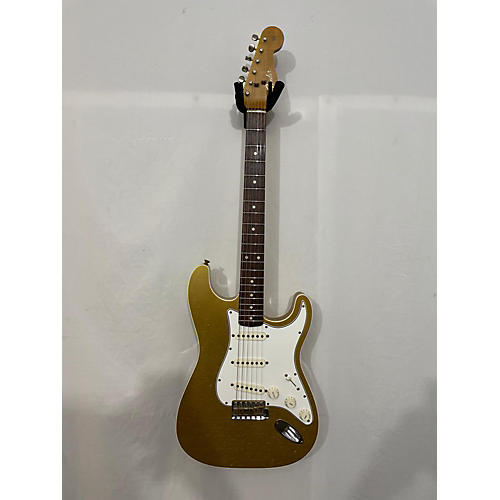 Fender Custom Shop Journeyman Double Bound Strat Relic Solid Body Electric Guitar Aztec Gold