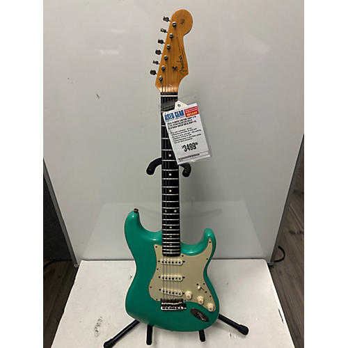 Fender Custom Shop LTD 62/63 Stratocaster Relic Solid Body Electric Guitar Seafoam Green