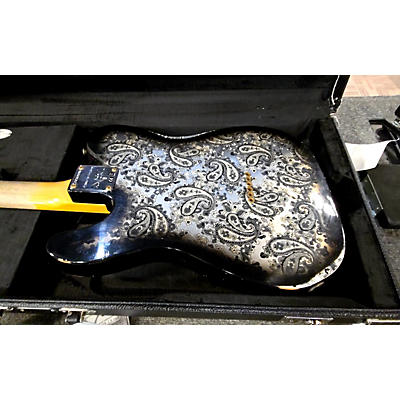 Fender Custom Shop LTD 68 Black Paisley Telecaster Solid Body Electric Guitar