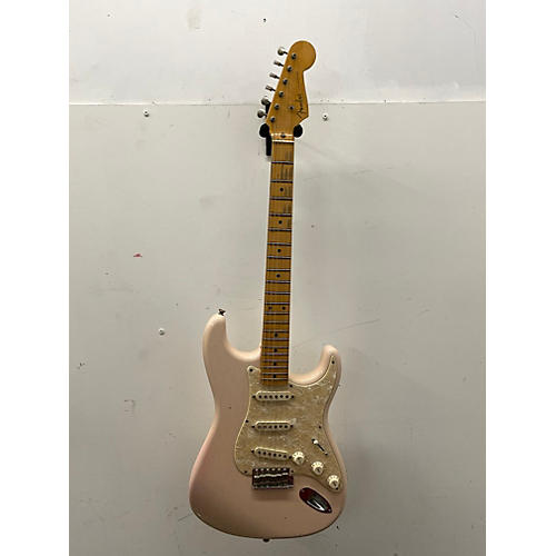 Fender Custom Shop Limited '59 Stratocaster Journeyman Relic Solid Body Electric Guitar Aged Shell Pink