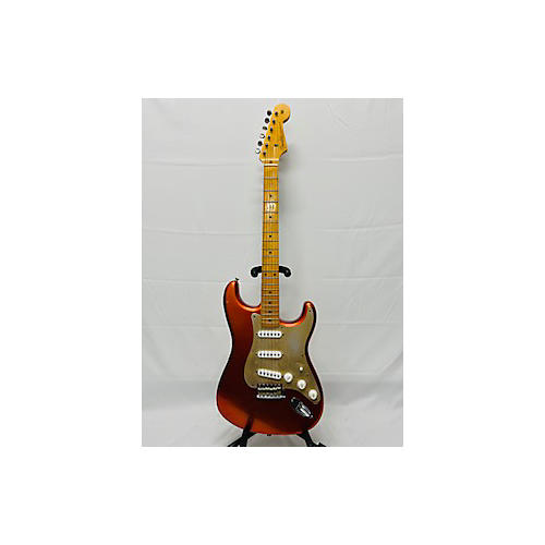 Fender Custom Shop Ltd 55 Dual-mag Stratocaster Journeyman Relic Solid Body Electric Guitar Faded Candy Apple Red