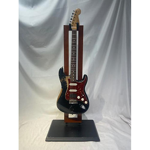 Fender Custom Shop Ltd '63 Super Heavy Relic Stratocaster Solid Body Electric Guitar Black